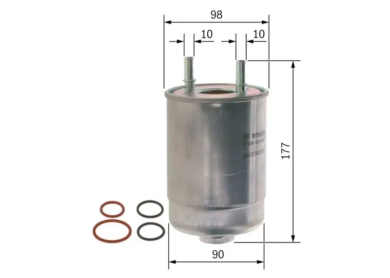 BOSCH F026402067 Yakıt Filtresi