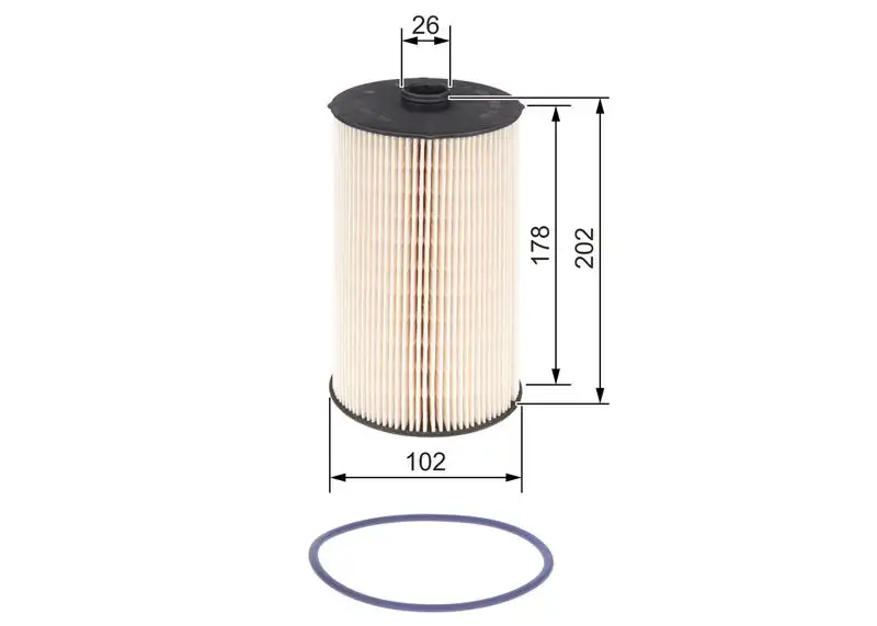 BOSCH F026402748 Yakıt Filtresi 5801516883