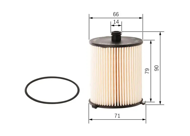 BOSCH F026402810 Yakıt Filtresi 233090N01000