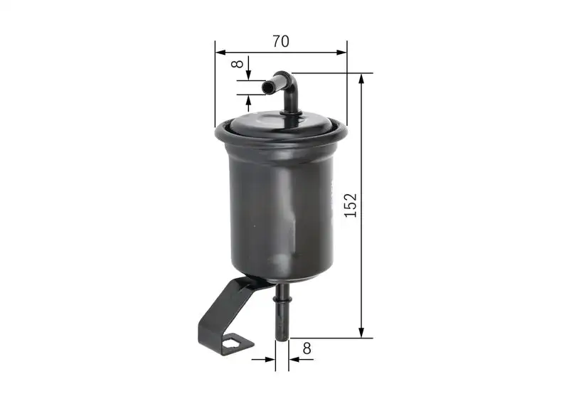 BOSCH F026403756 Yakıt Filtresi 2330031100