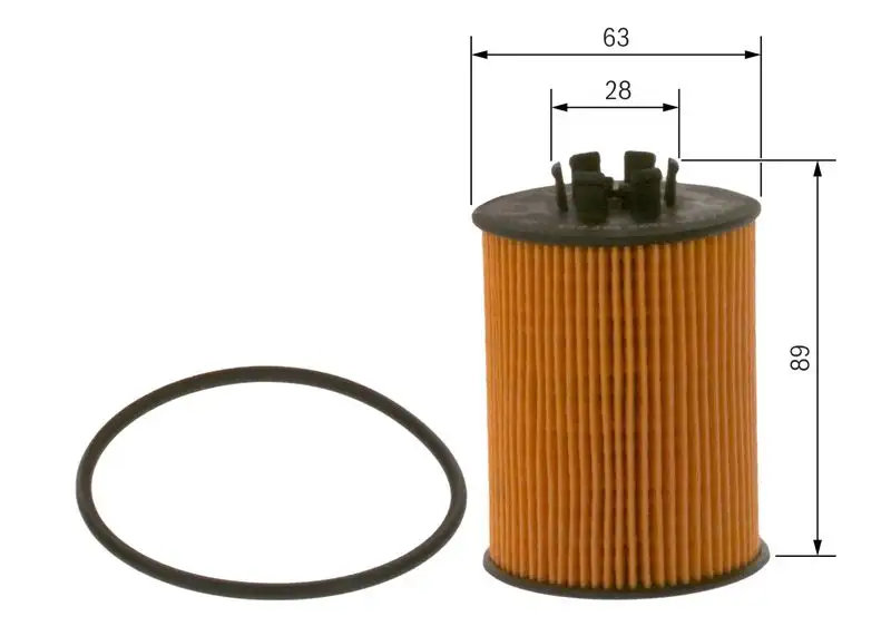 BOSCH F026407015 Yağ Filtresi