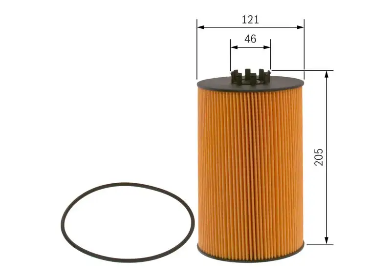 BOSCH F026407051 Yağ Filtresi