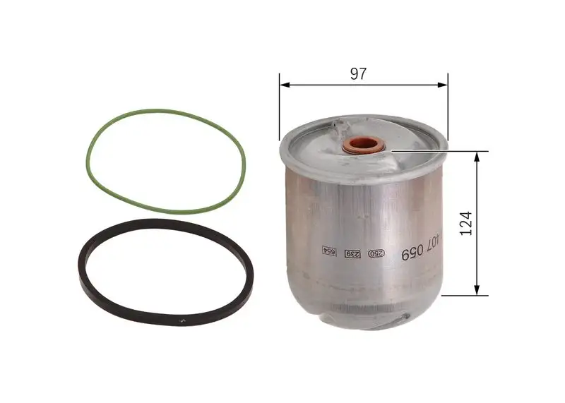 BOSCH F026407059 Yağ Filtresi