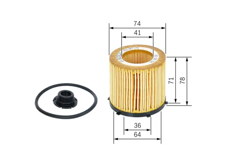 BOSCH F026407178 Yağ Filtresi 11427634291