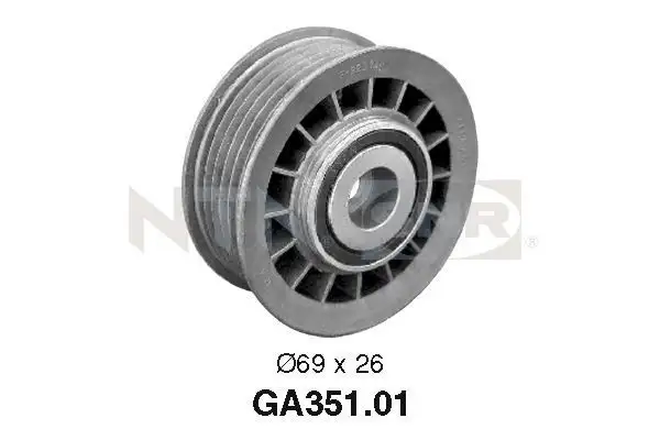 SNR GA35101 Alternatör Gergi Rulmanı A6012001070