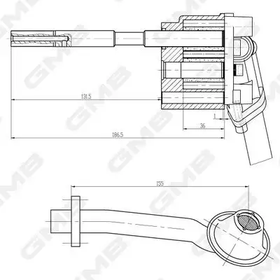 GMB GOAS-73A Yağ Pompası 058115105B
