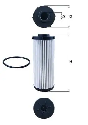 MAHLE HX139D Şanzıman Filtresi