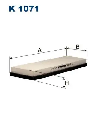 FILTRON K1071 Polen Filtresi 002484