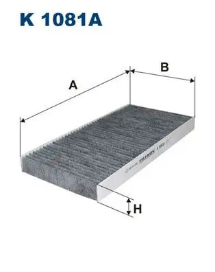 FILTRON K1081A Polen Filtresi (Karbonlu)