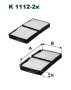 FILTRON K1112-2X Polen Filtresi