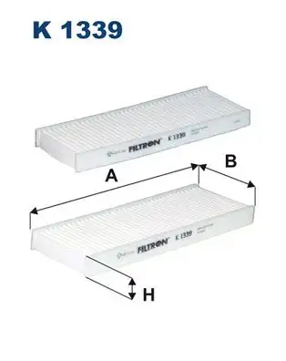 FILTRON K1339-2X Polen Filtresi 9814237680