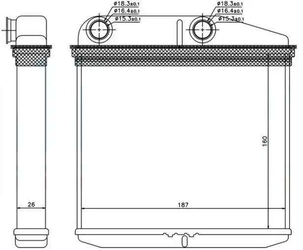 ORIS KFI011026 Kalorifer Radyatörü 1618468