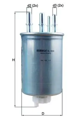 MAHLE KL1044 Yakıt Filtresi LR041978