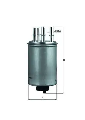 MAHLE KL506 Yakıt Filtresi LR010075