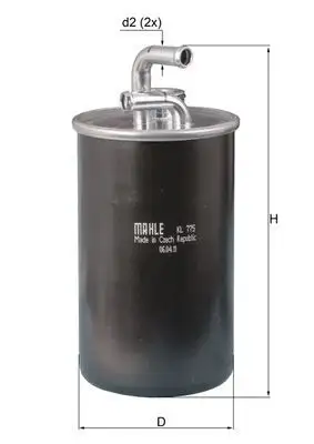 MAHLE KL775 Yakıt Filtresi