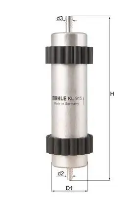 MAHLE KL915 Yakıt Filtresi