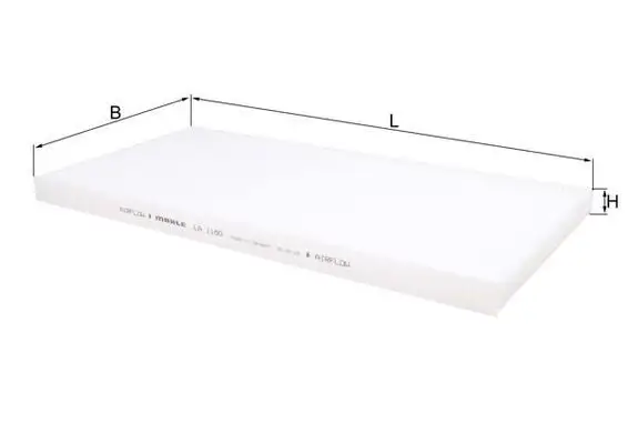 MAHLE LA1180 Polen Filtresi A0008301265