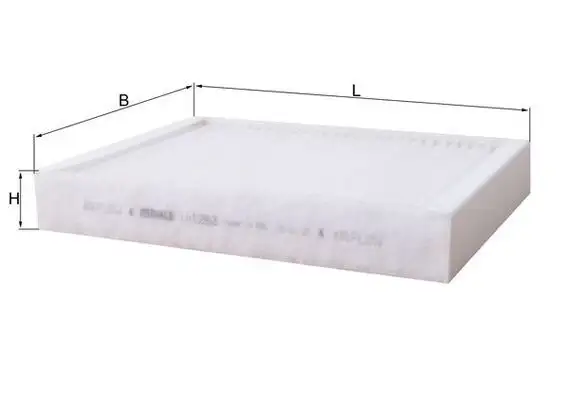 MAHLE LA1263 Polen Filtresi A0008351500