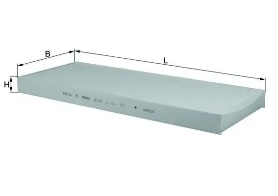 MAHLE LA167 Polen Filtresi