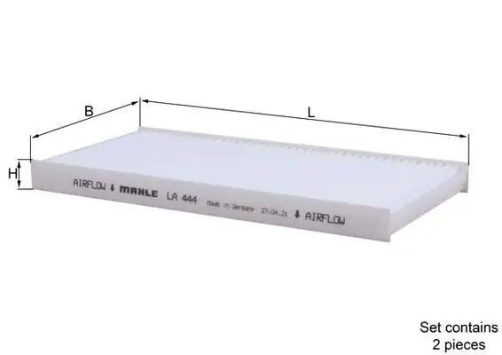 MAHLE LA444/S Polen Filtresi