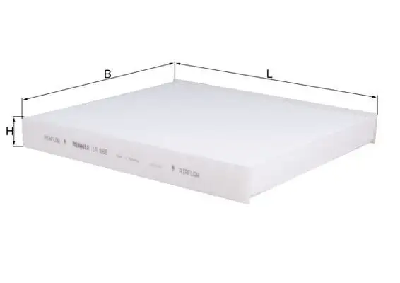 MAHLE LA888 Polen Filtresi