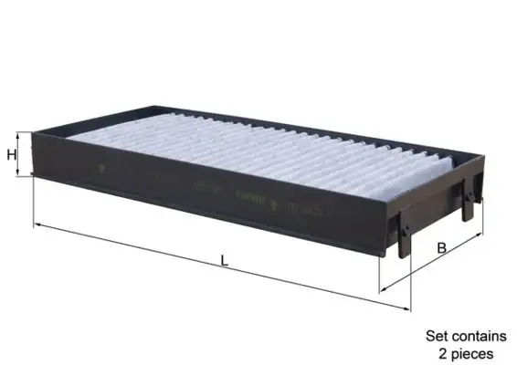 MAHLE LAK221/S Polen Filtresi (Karbonlu)
