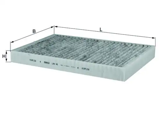 MAHLE LAK46 Polen Filtresi (Karbonlu) 4B0819439A