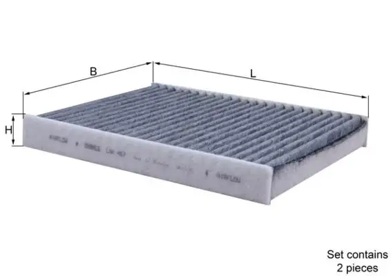 MAHLE LAK467/S Polen Filtresi (Karbonlu)