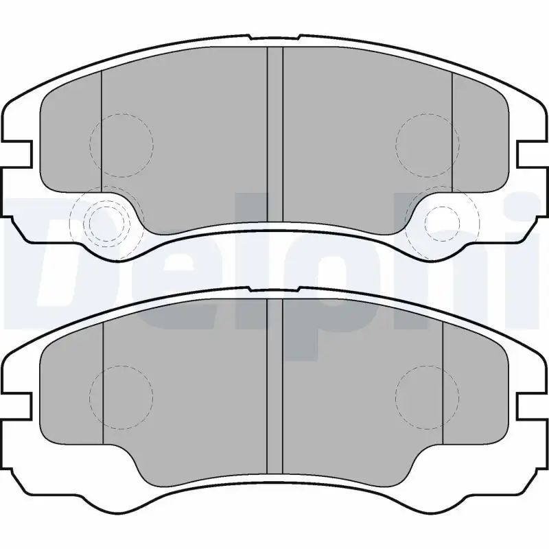 DELPHI LP1552 Ön Fren Balatası