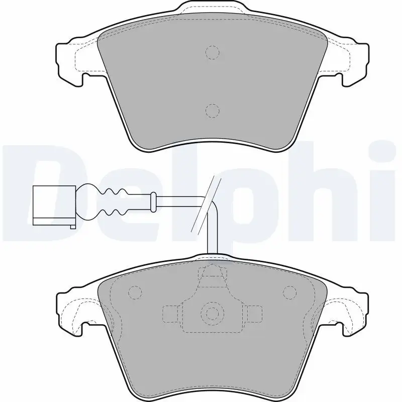 DELPHI LP1950 Ön Fren Balatası 7L6698151B