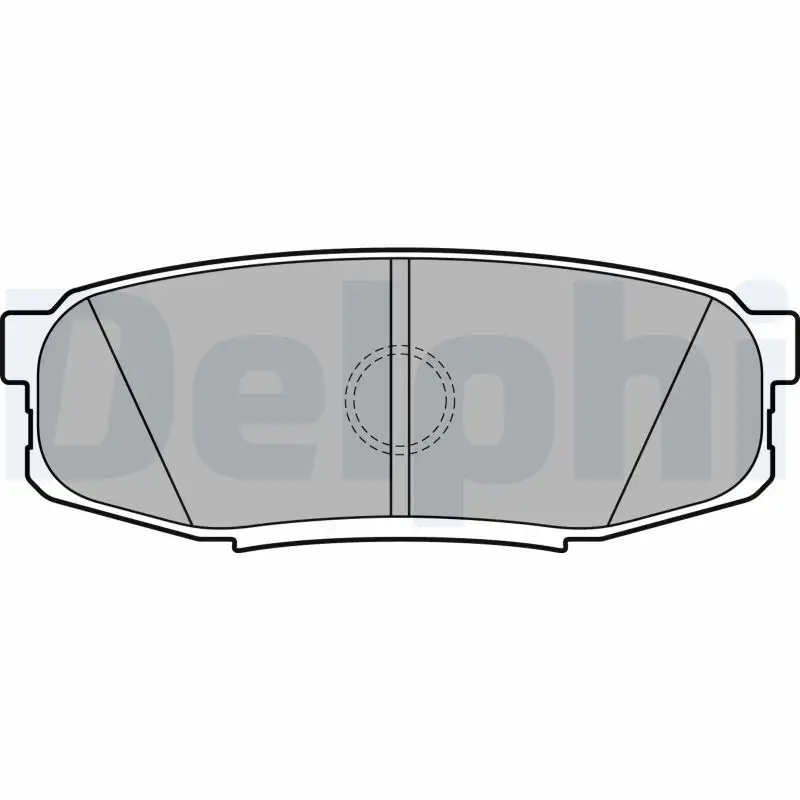 DELPHI LP2154 Arka Fren Balatası