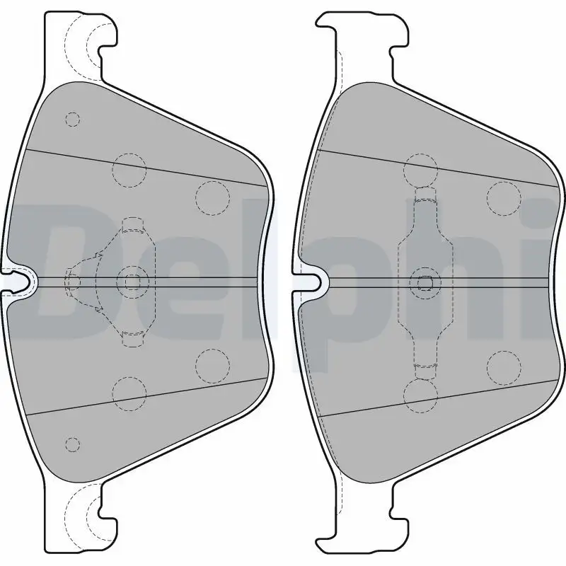DELPHI LP2210 Ön Fren Balatası