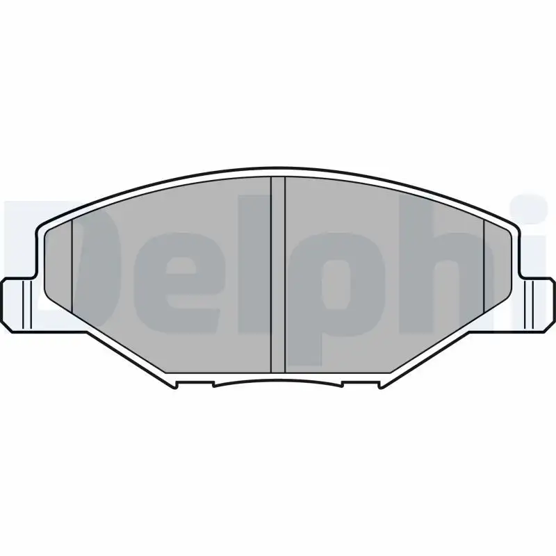 DELPHI LP2444 Ön Fren Balatası