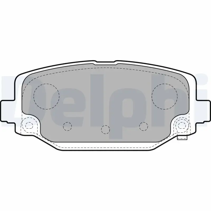DELPHI LP2499 Arka Fren Balatası