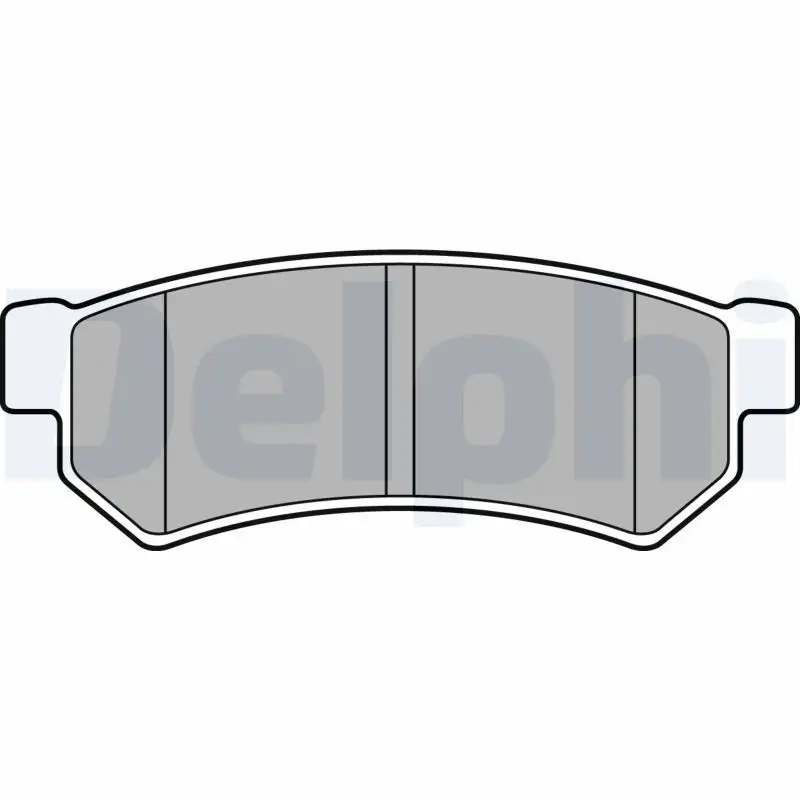 DELPHI LP2502 Arka Fren Balatası