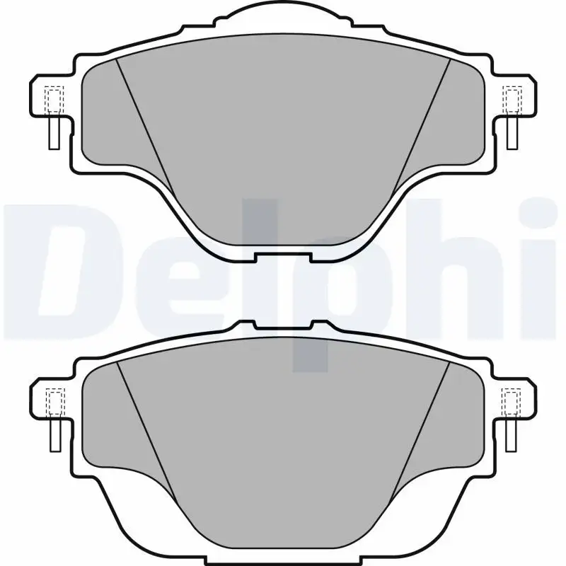 DELPHI LP2509 Arka Fren Balatası