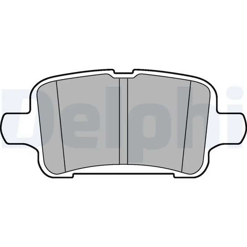 DELPHI LP3218 Arka Fren Balatası 39037199