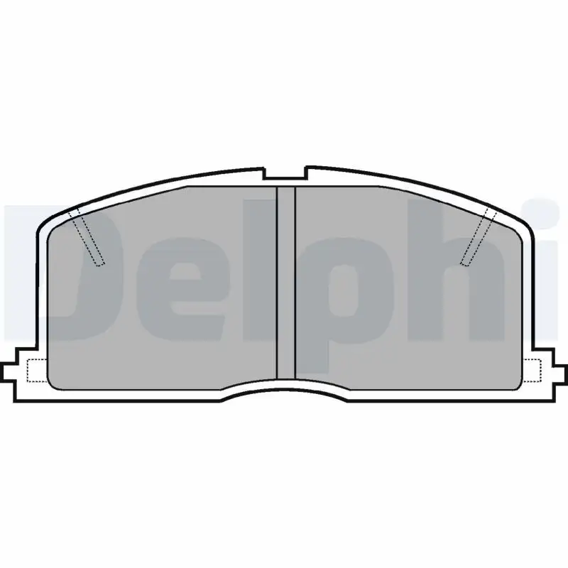DELPHI LP460 Ön Fren Balatası