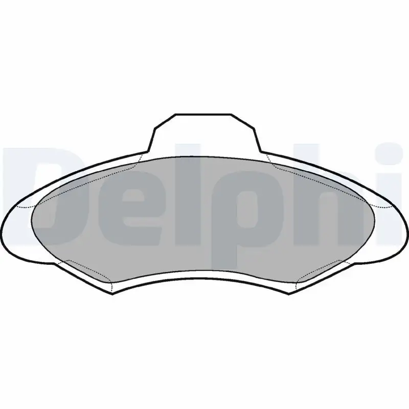 DELPHI LP673 Ön Fren Balatası