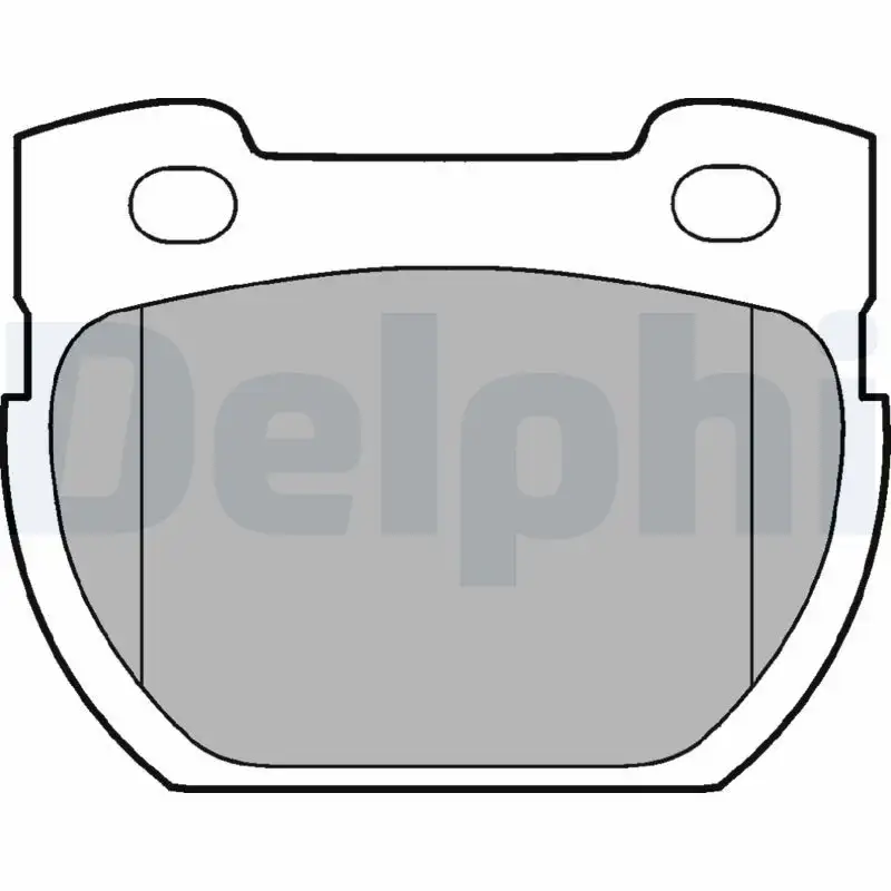 DELPHI LP777 Arka Fren Balatası SFP000280