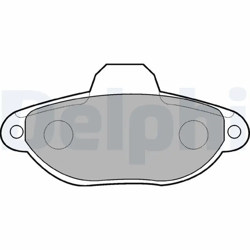 DELPHI LP851 Ön Fren Balatası