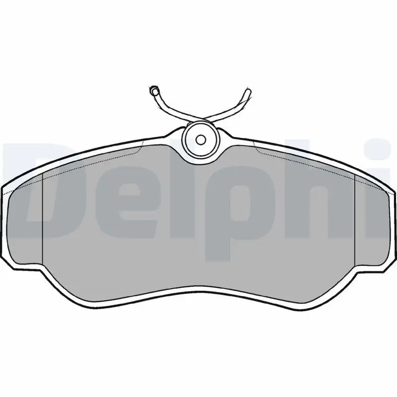 DELPHI LP913 Ön Fren Balatası
