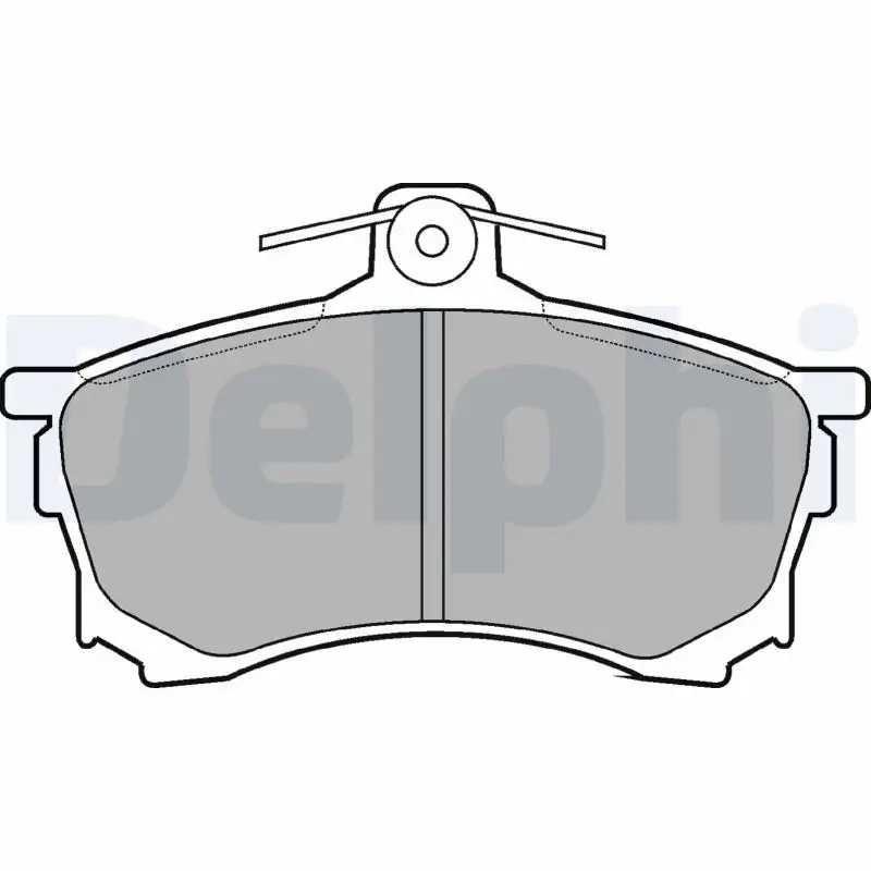 DELPHI LP992 Ön Fren Balatası
