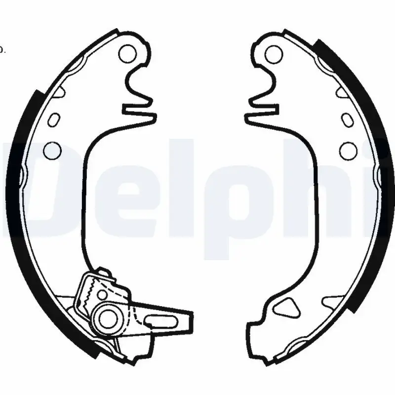 DELPHI LS1423 Arka Fren Balatası