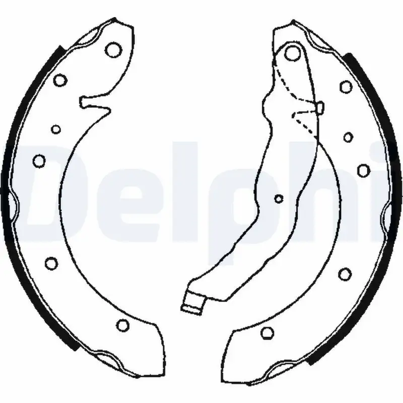 DELPHI LS1634 Arka Fren Balatası 34219067127