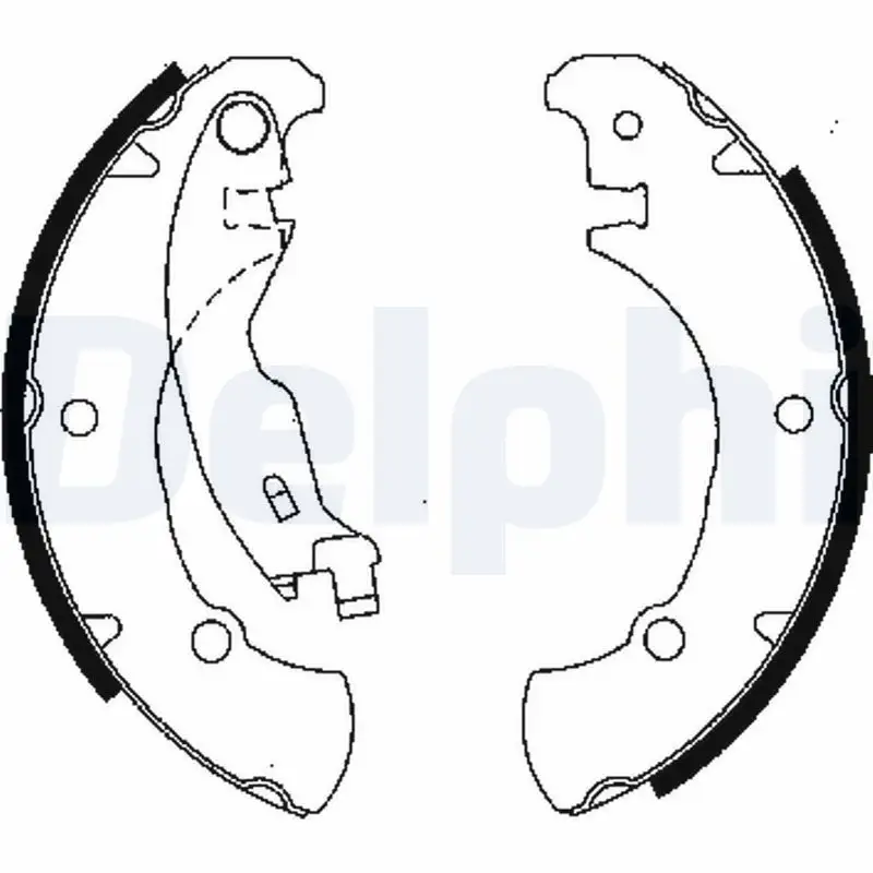 DELPHI LS1840 Arka Fren Balatası 9947690