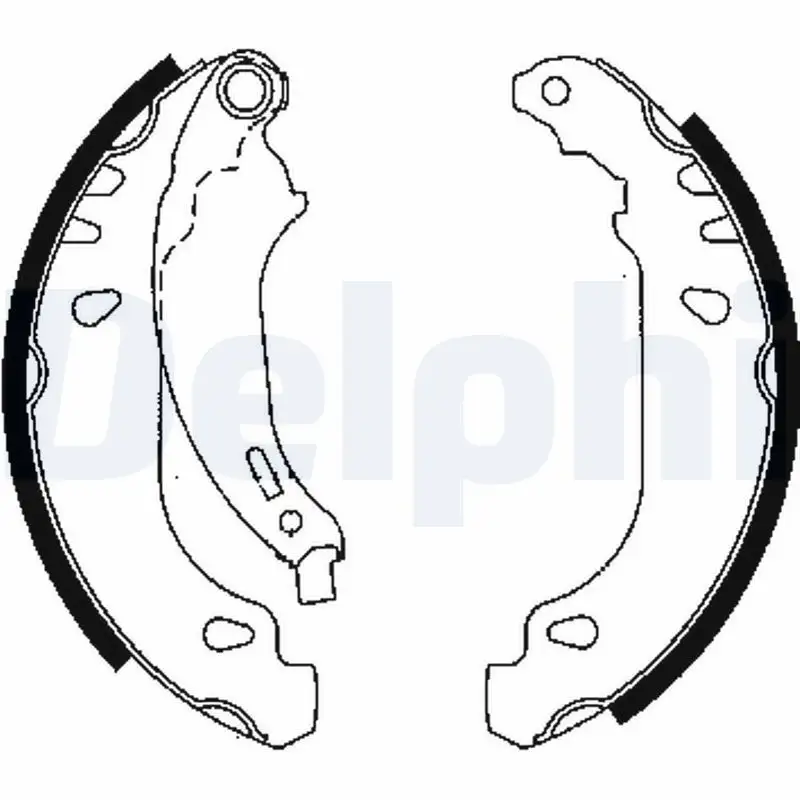 DELPHI LS1844 Arka Fren Balatası 8671020708