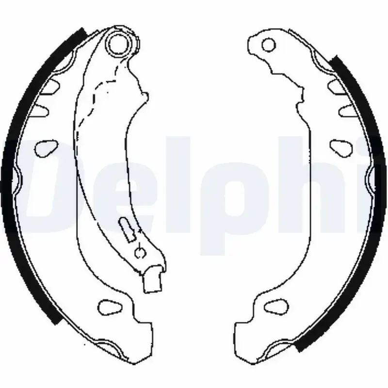 DELPHI LS1848 Arka Fren Balatası