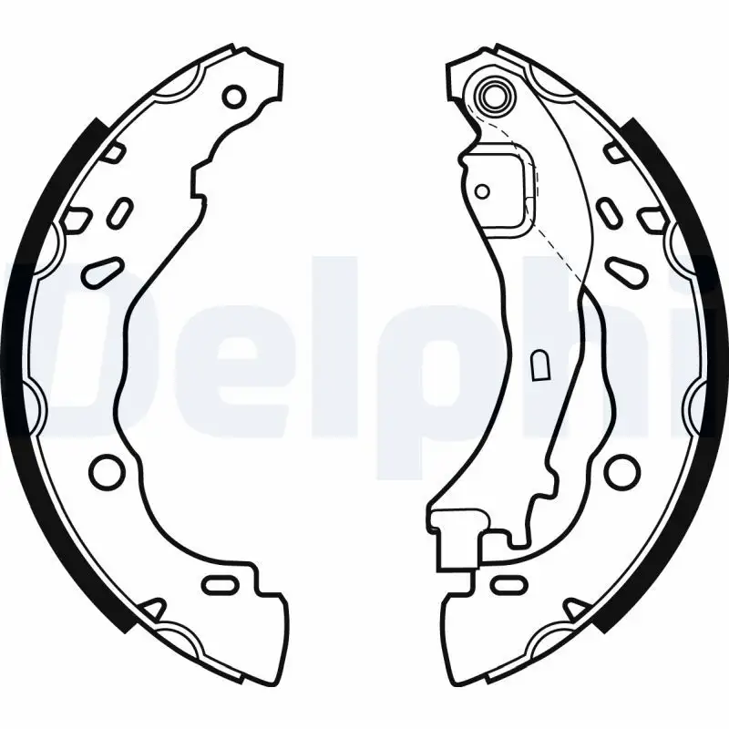 DELPHI LS1975 Arka Fren Balatası 77362365