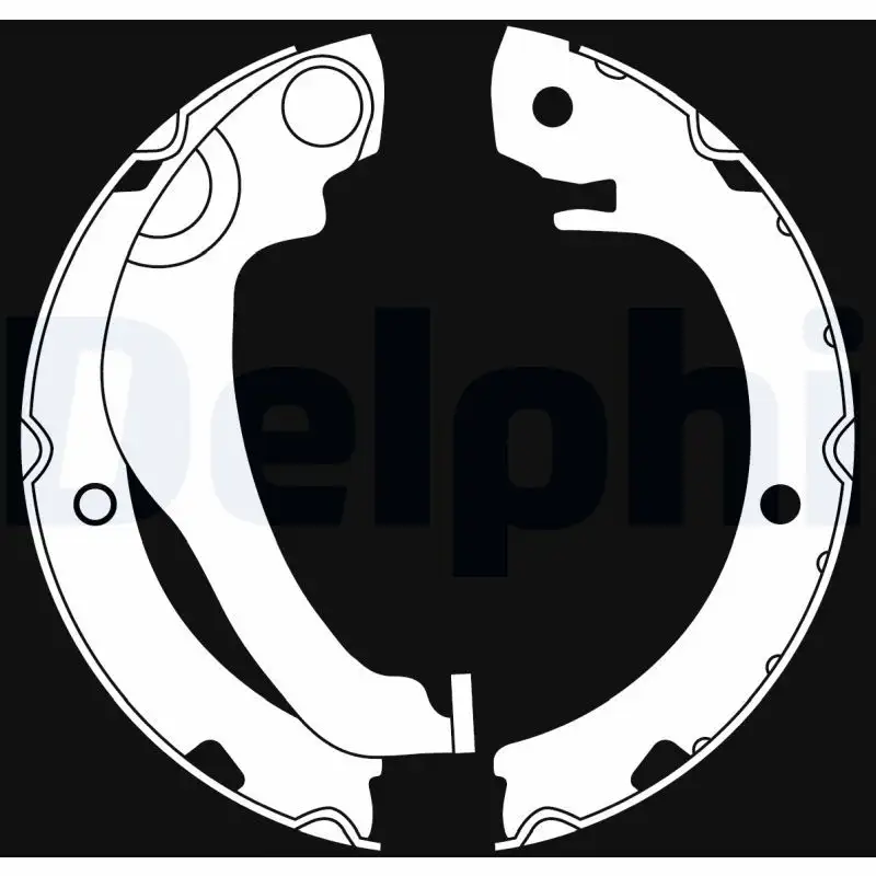 DELPHI LS2020 Arka Fren Balatası 044950F010